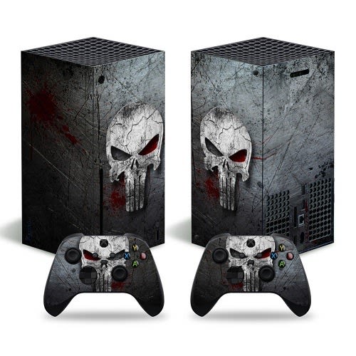 Xbox Series X Protective Sticker Skin For Console  2 Controllers-bleeding Skull