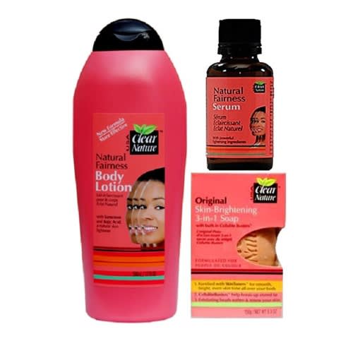 Natural Fairness 3-pc Set - Lotion Soap And Serum