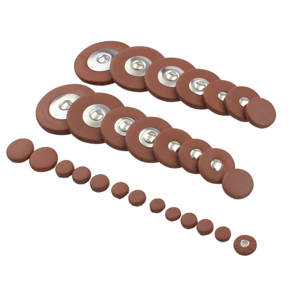 25pcs Sax Leather Pads Replacement For Tenor Saxophone
