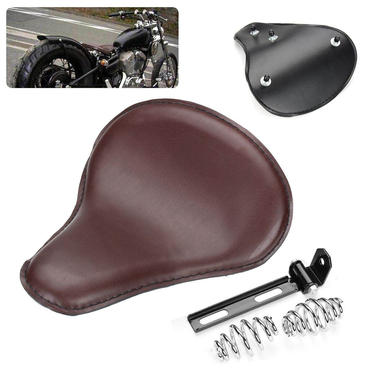 Black Motorcycle Solo Seat Spring For Ymaha V Star 1300 1100 950 650 250 Bobber