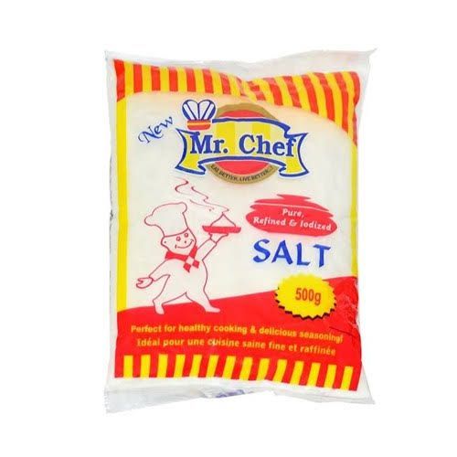 Pure, Refined And Iodized Salt - 500g (x4)