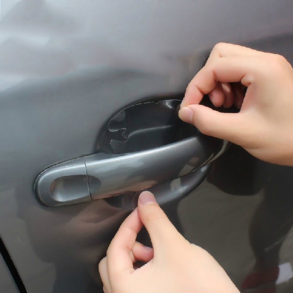 Car Stickers Door Handle Protection Film Invisible Car Handle Scratches