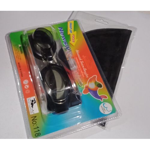 Safety Swimming Goggles Kids Swim Glasses  + Free Swim Cap