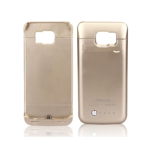 4200maH Rechargeable Battery Back Case for Samsung Note 5 - Gold