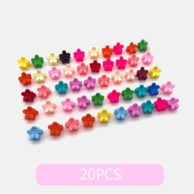 10203050pcsbag Small Gripper Children Hair Clips SetGirls