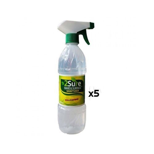 Hand And Surface Sanitizer (500ml)- 5Pcs