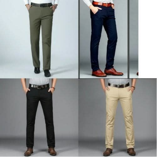 4 In 1 Chinos Trousers