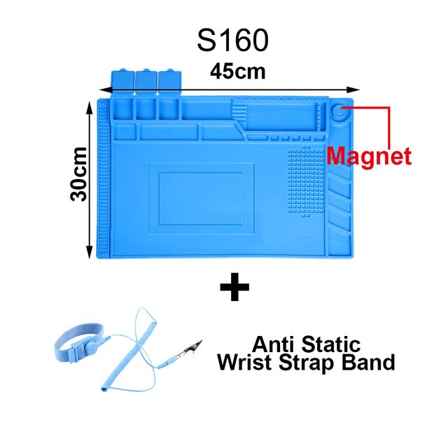 Soldering Mat ESD Antistatic Heat Resistant Insulation Work