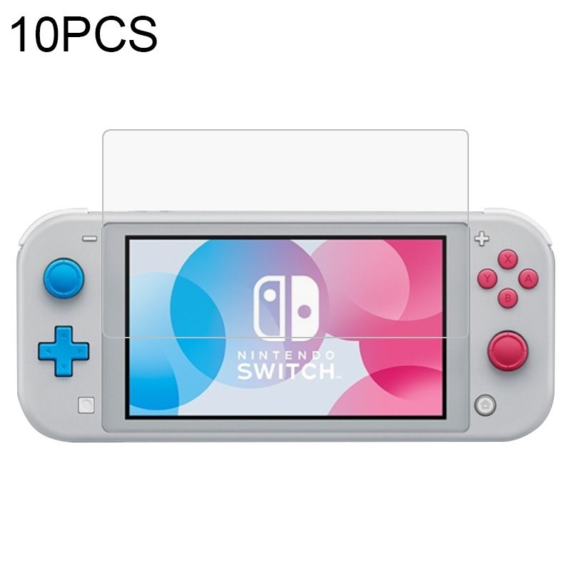 10 PCS Anti-scratch Tempered Glass Film For Switch Lite