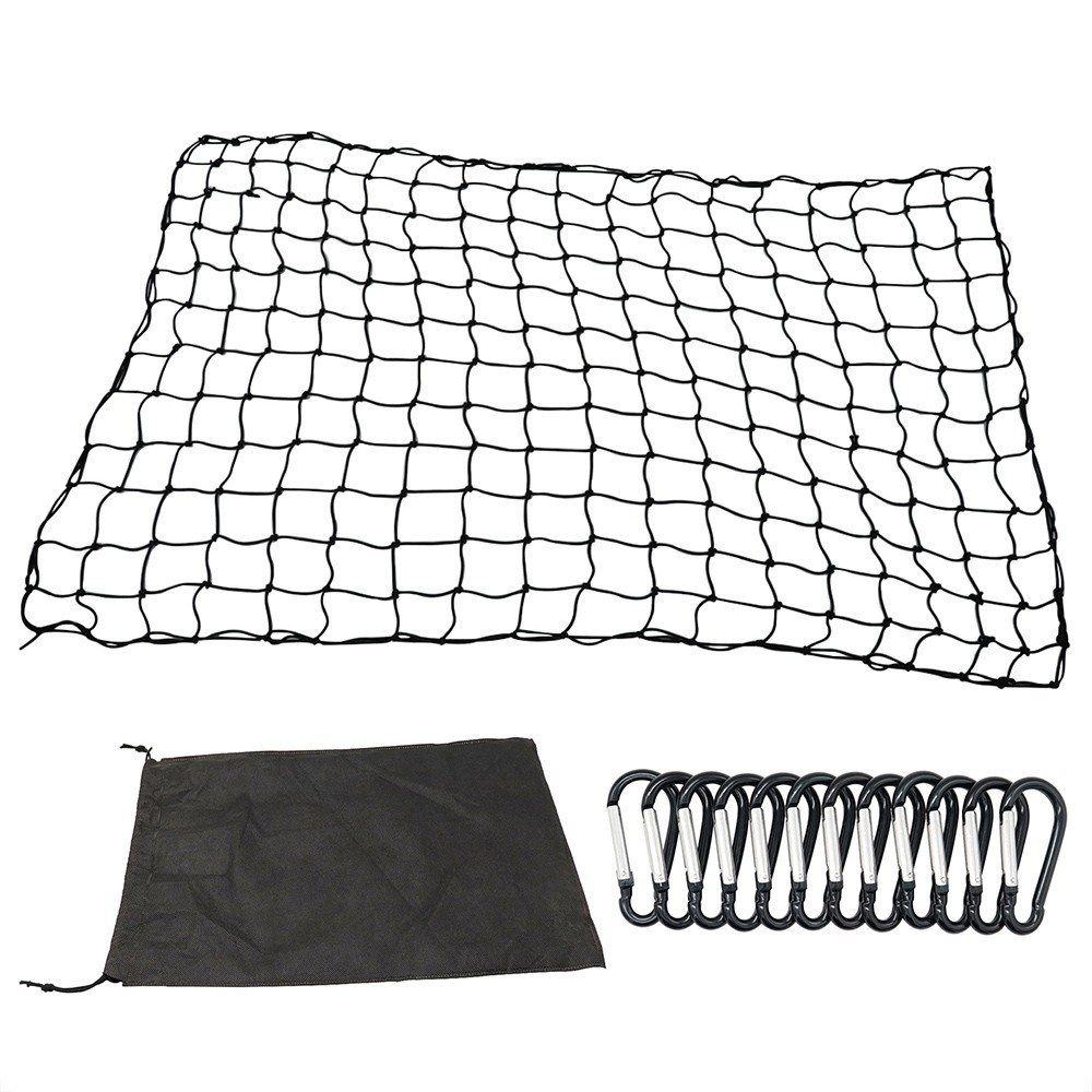 4'x6' Luggage Net Bungee Cargo Net Strech Super Duty Mesh