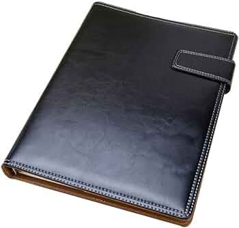 Medium Size Compartment Planner Diary With Leather Cover