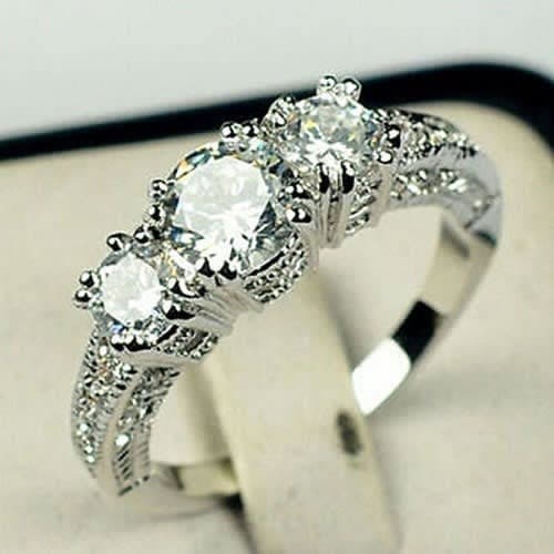 Engagement Ring - Silver