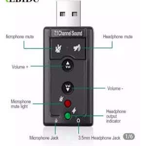 Usb Virtual 71 Channel Sound Adapter