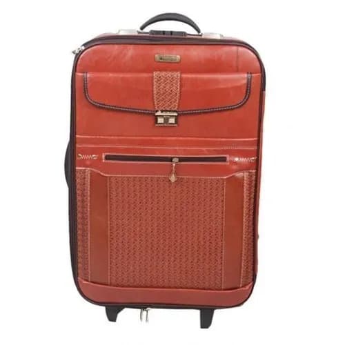 Leather Luggage Travelling Box - 2 Set