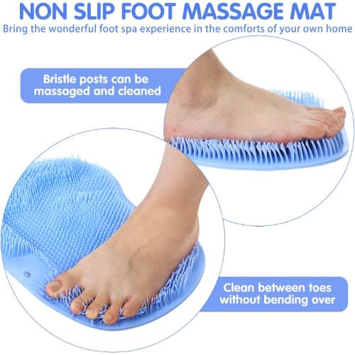 Foot Scrubber Mat - Blue