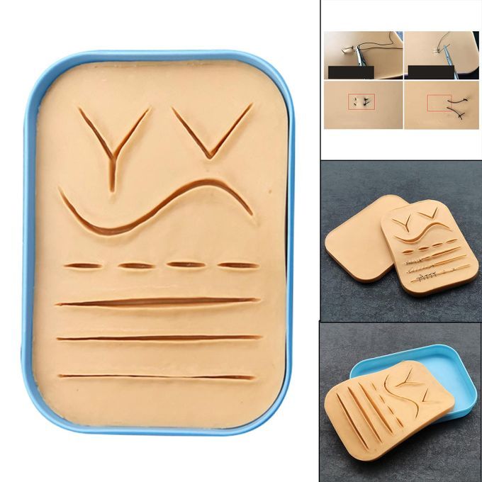 Simulation Incision Suture Pad With Wounds For Student Practice No-Cut