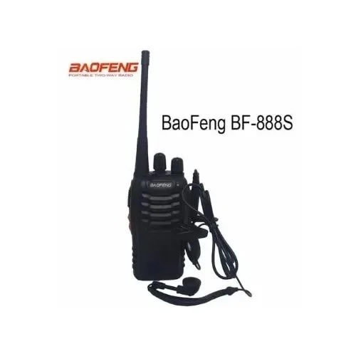 Walkie Talkie With Earpiece Bf-888s Radio