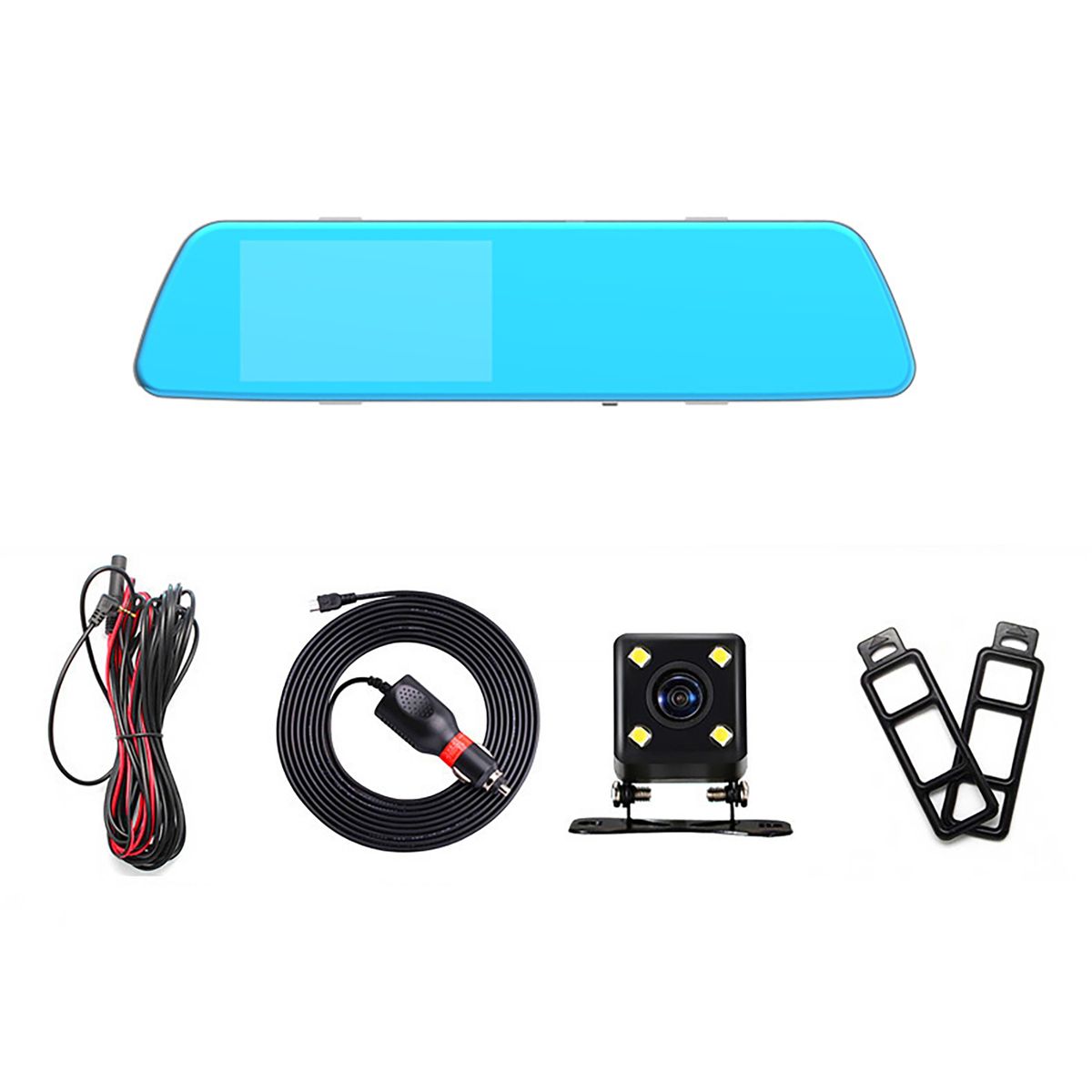 Dash Camera Front 1080P Clear Image Driving Recorder Silver