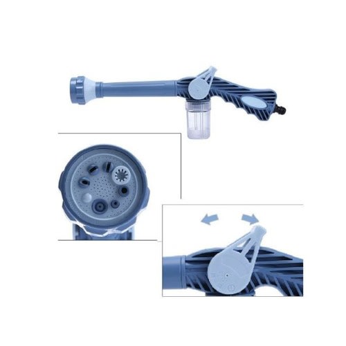 Ez Jet Water Cannon 8-nozzle Multifunctional Spray Gun