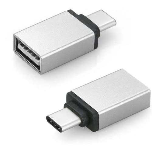 Usb-c3.1 Type-c To Usb Otg Mini Adapter 3.0 Converte For Samsung Galaxy Note8 Sl-silver