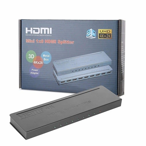 HDMI Splitter 1 X 8 - 1 Input 8 Output HDMI