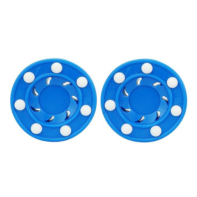 2pcs Roller Hockey Game Puck Pro Shot For Practicing And Classic Blue