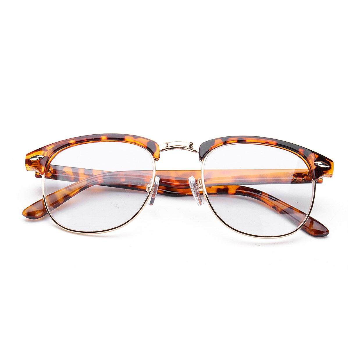 Fashion Women Men Eyeglasses Clear Frame Glasses Lens Eyewear Vision Care HOT Leopard