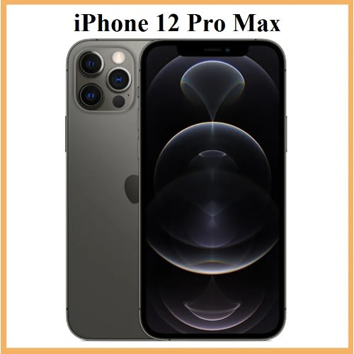 Iphone 12 Pro Max - 6.7" - 256gb Rom - 6gb Ram - 5g - Single Sim - 5000mAh - Renewed