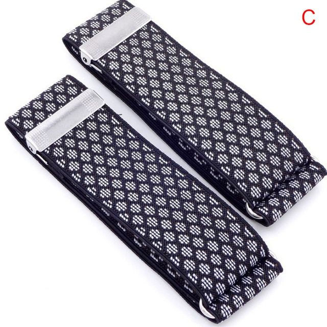 1 Pair Mens Shirt Adjustable Armband Sleeve Garter Bartende