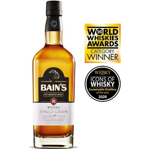 Bain's Single Grain South African Whiskey - 70cl