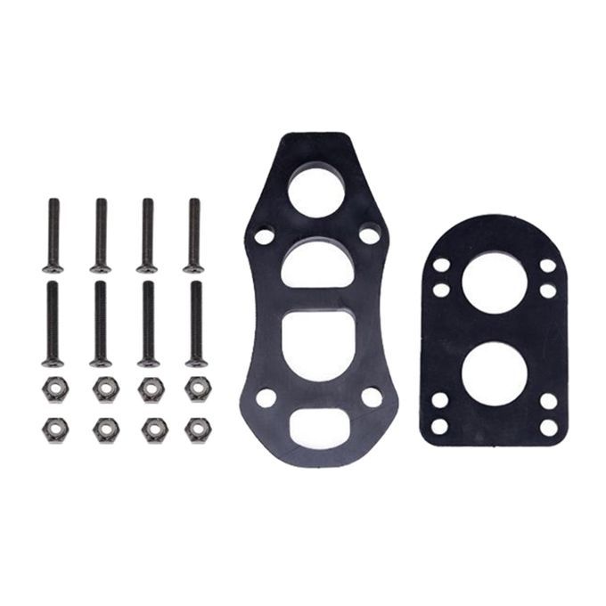 Flat Skateboard Riser Pads Longboard Truck Damping Thickness 10mm 6mm