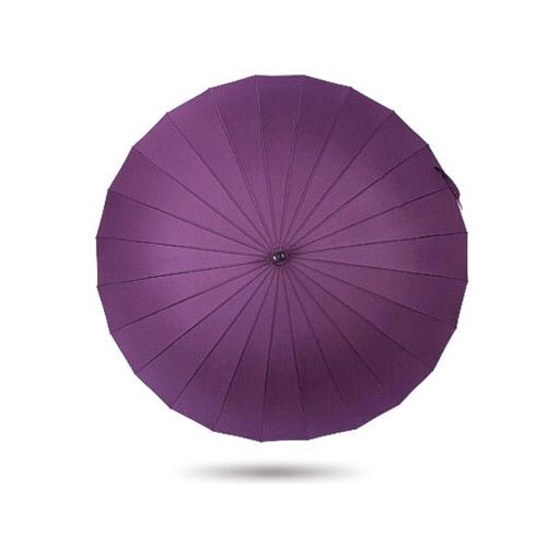 High Quality 24 Ribs Windproof Large Umbrella - Purple