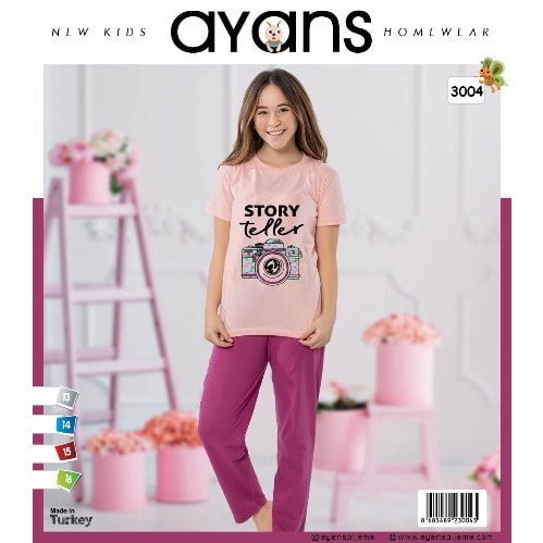 Pyjamas For Girls ( 13-16yrs )