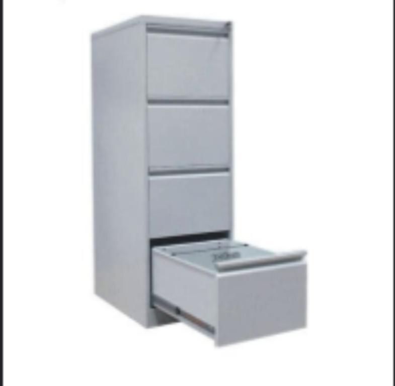 4 Drawers Filing Cabinet With Flush Handle
