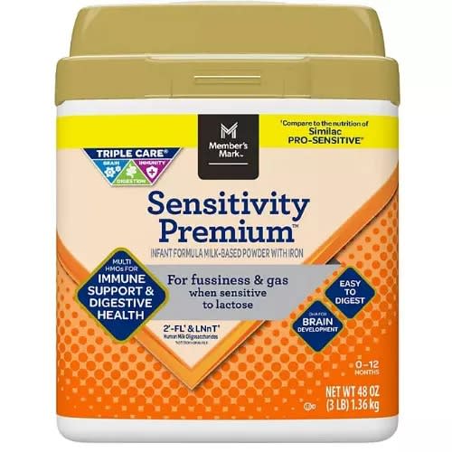 Sensitivity Premium Baby Formula - 48oz