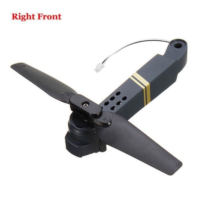 Professional E58 WIFI FPV R    Axis Arm Spare With Motor & Propeller-black & White-right Front