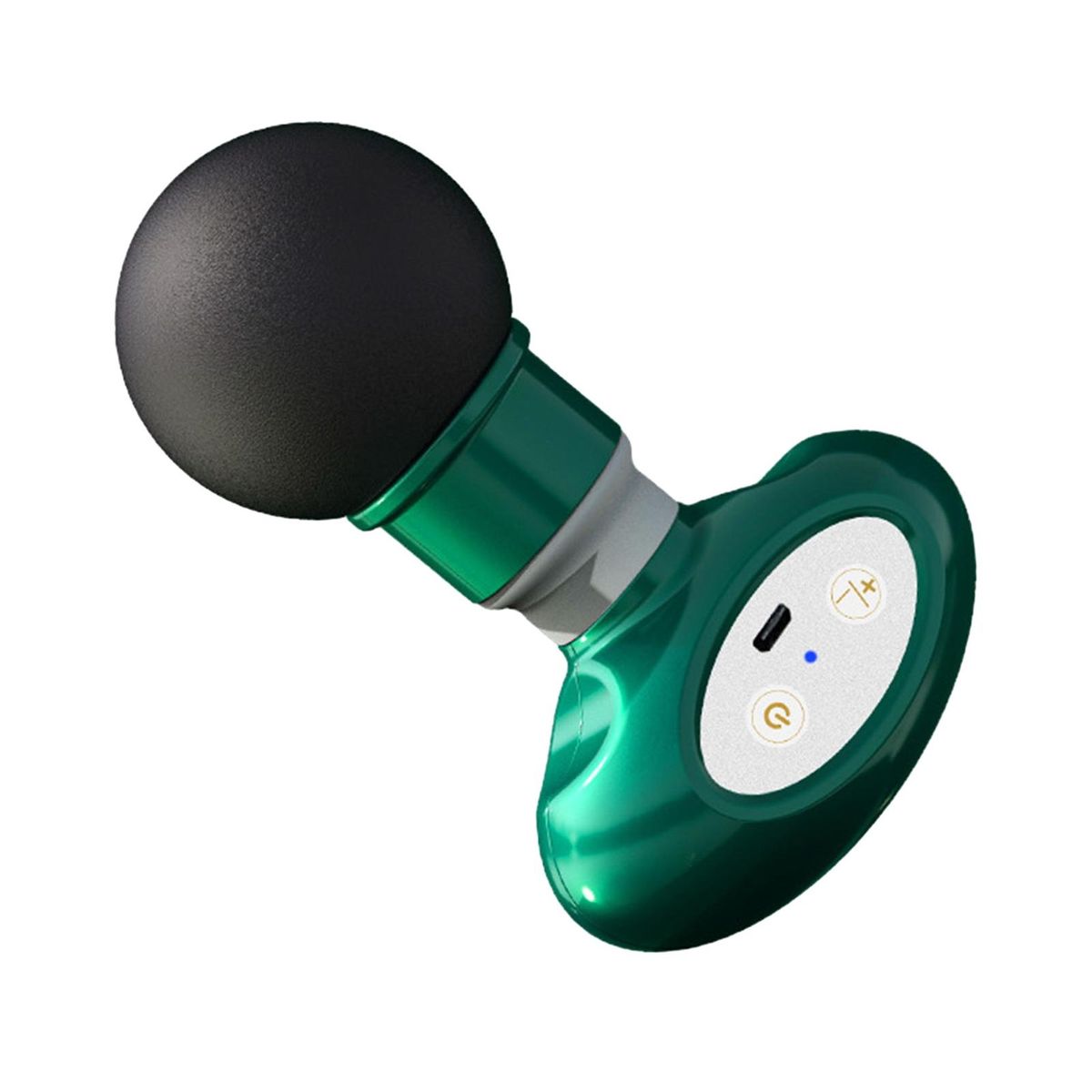 Portable Handheld Massager Wireless Handheld Mini Massager for Tissue Green
