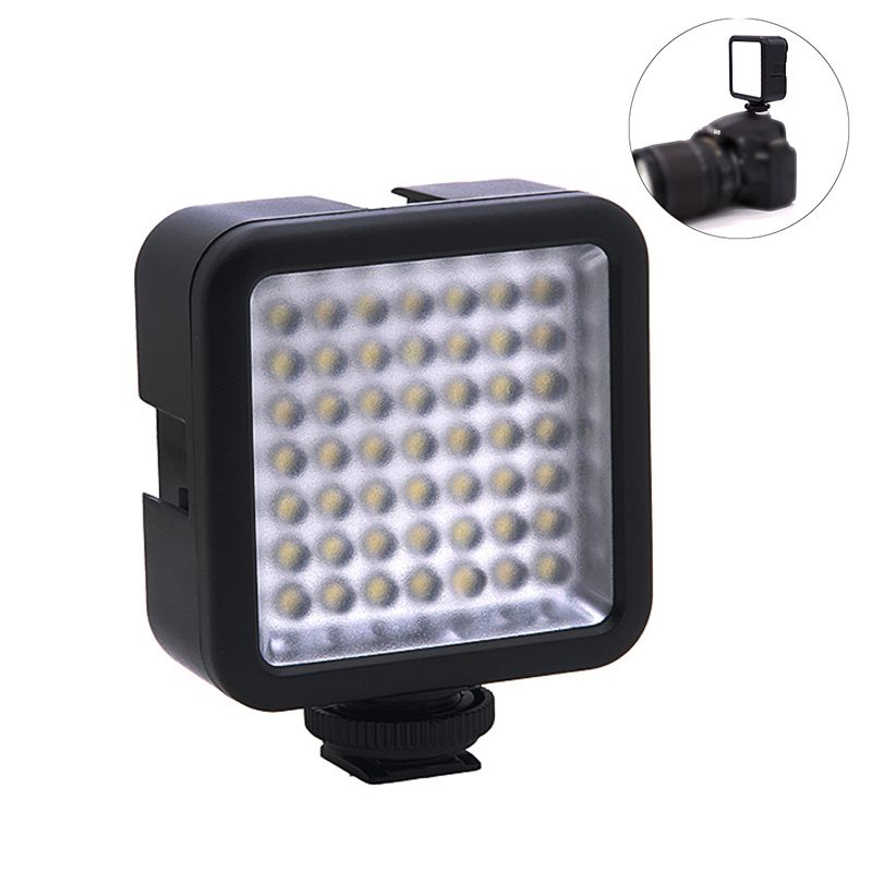 Mini Video Camera LED Light Panel Lamp 6000K For DSLR Camcor