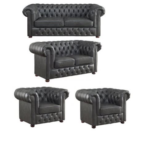 Paris Chesterfield 7 Seater Sofa Set