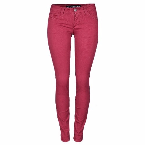 Pantalone Skinny Jean for Women - Wine