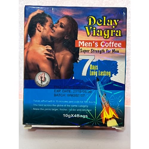 Dammaliki - Delay Viagra Men's Coffee - 5 Sachets - 10g