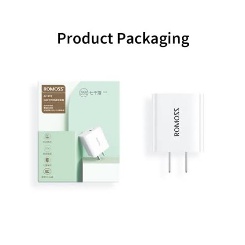 Ac30t Usb + Usb-c Wall Charger - 30w - White