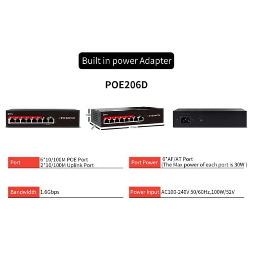 16 Port Poe Smart Network Switches