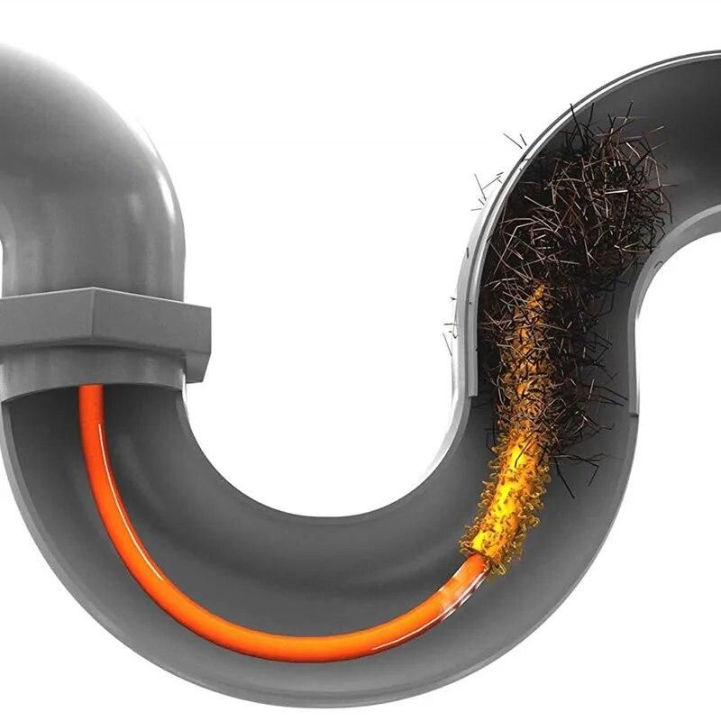 Kitchen Sink Cleaning Hook Bathroom Floor Drain Sewer Dredge Device Kitchen Small Tools