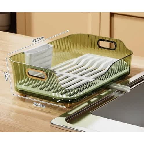 Transparent Dish Drainer