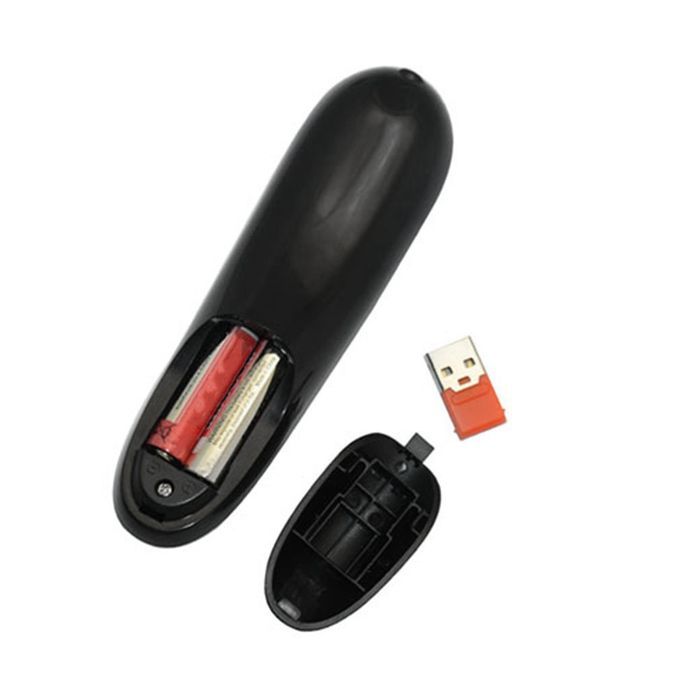 PR-07 6D Multifunctional Wireless Laser Mouse Laser Presenter Remote Control