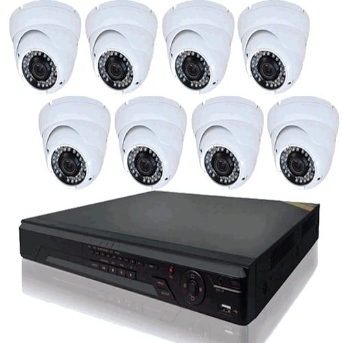 8 Cctv Camera Kit + 1 Tb Hdd + 300m Rg59 Cctv Cable + Installation Within Lagos / Remote Access