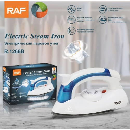 Raf Portable Travel Steam Iron - 800w
