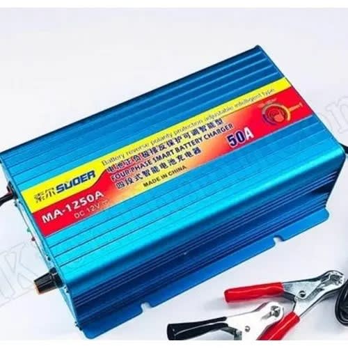 Suoer 50a Solar Inverter Battery Charger- 12v