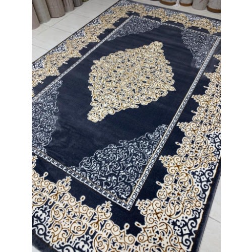 Turkish Retro Shades Center Rug - 7X10ft